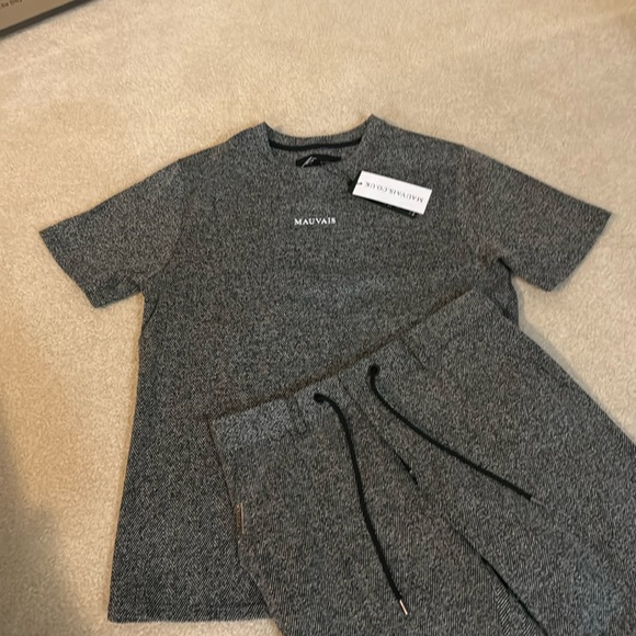 Mauvais Zig Zag Shirt and Pants Charcoal Slim fit - Picture 8 of 8